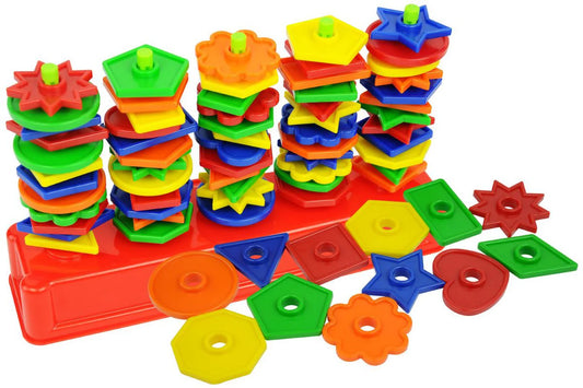 Geometric shape & colour sorter