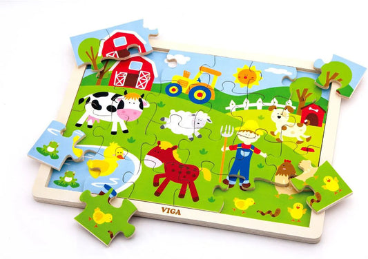 Farm puzzle 24 pieces